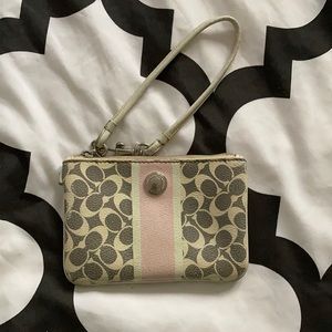 Coach wristlet